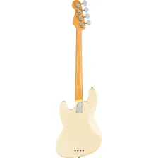 Baixo jazz baixo Fender American Professional Jazz Bass 4 cordas olímpicas brancas com acabamento barnizado Foto mini 2