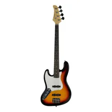 Baixo Para Canhoto Passivo Strinberg Jazz Bass 4c Jbs40sb Lh Foto mini 1