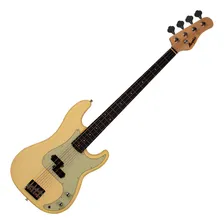 Baixo Precison Bass Tagima Memphis Mb-40 Branco Vintage Foto mini 2