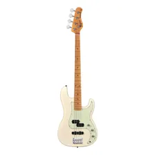 Baixo Tagima Tw-65 Precision Woodstock Branco Vintage Tw65 Foto mini 3
