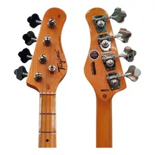 Baixo Tagima Tw-65 Precision Woodstock Branco Vintage Tw65 Foto mini 2