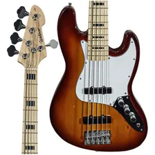 Baixo Waldman Gjj-205x Ts 5 Cordas Jazz Bass Foto  mini 1