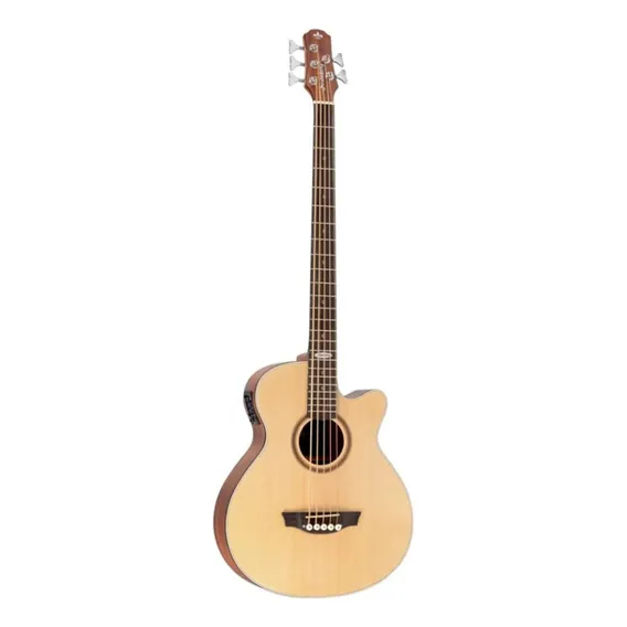 Baixolão Eletroacústico 5 Cordas Strinberg SB250C NS Natural Satin Fosco Foto 1