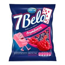Bala 7 Belo Framboesa Arcor 600g - 2 Pacotes Foto mini 2