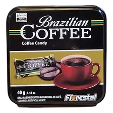 Bala Café Brazilian Coffee Lata 40g - Florestal Foto mini 2