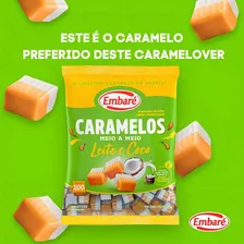 Bala Caramelos Leite E Coco 660gr - Embaré Foto mini 3