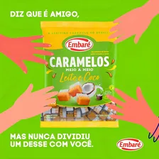 Bala Caramelos Leite E Coco 660gr - Embaré Foto mini 4