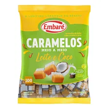 Bala Caramelos Leite E Coco 660gr - Embaré Foto mini 1