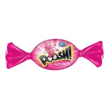 Bala Chiclete Dura Poosh Tutti Frutti 500g Foto mini 2