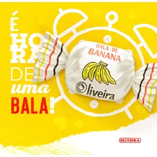 Bala de Banana Oliveira Pacote 500g Foto mini 4