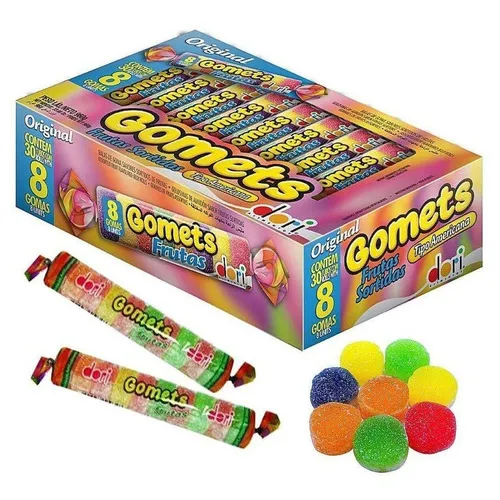 Bala De Goma Gomets Tubo Sortidas C