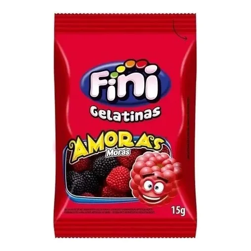 Bala Fini - Escolha O Sabor! Sabores Amora Foto 1