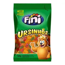 Bala Gelatina Fini Ursinhos Saco 90g Foto mini 4