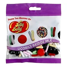 Bala Jelly Belly Licorice Bridge Mix - Alcaçuz 85g Importado Foto mini 1