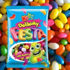 Bala Jujuba Delikuky Doce Jelly Beans Festa - Nfe Foto mini  3