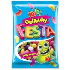 Bala Jujuba Delikuky Doce Jelly Beans Festa - Nfe Foto  mini 1