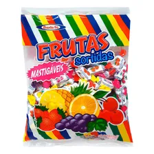 Bala Mastigável Frutas Sortidas Santa Fé 600g Foto  mini 1