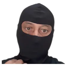 Balaclava Touca Ninja Moto Ciclismo Para Frio Sol Cor Preto Foto mini 2
