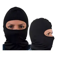 Balaclava Touca Ninja Moto Ciclismo Para Frio Sol Cor Preto Foto mini 1