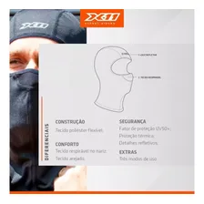 Balaclava X11 Climate 2 Segunda Pele Térmica Touca Ninja Cor Preto Tamanho Único Foto mini  2