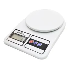 Balança 10kg Digital Tara Precisão Alimentos Fitness Branca Capacidade máxima 10 kg Foto  mini 1