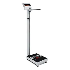 Balança Antropométrica Digital 200kg Led 35x35 Balança Hospitalar Ramuza Foto mini 1