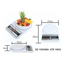 Balanca balança digital cozinha precisao alimento 10kg Foto mini 3