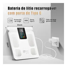 Balança Bioimpedância Eletrodos Corporal Digital 8 Eletrodos Corporal Digital Balança Digital Balança Digital Corporal Balança Digital Banheiro Foto mini  2