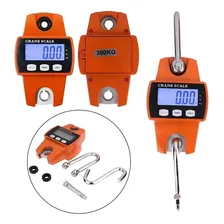 Balança Digital 300 Kg Guindaste Industrial Lcd Portátil Foto mini  2