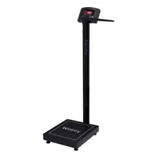 Balança Digital Academia 200kg 50g W200a Preta Welmy Inmetro Cor Preto Bivolt Foto mini 1