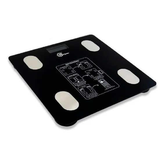 Balança Digital Até 180kg Academia Aplicativo Bluetooth Cor Balança Digital Corporal Bioimpedancia Foto 1