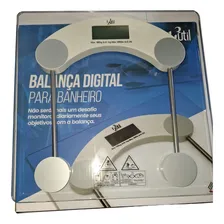 Balança Digital Banheiro Academia 180kg Quadrada Foto mini  3