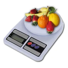 Balança Digital Fitness De 1g A 10kg Nutrição Cozinha Dieta Foto mini 2