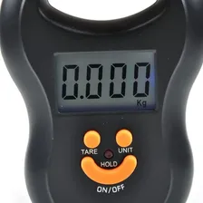 Balança Digital Mão Mala Bolsa Pesca Bagagem Até 50kg Foto mini 3