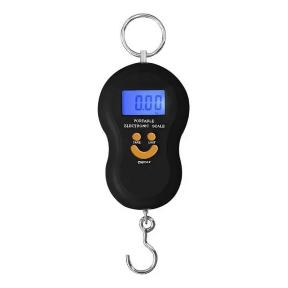 Balança Digital Mão Mala Bolsa Pesca Bagagem Até 50kg Foto 1