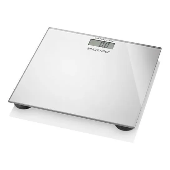 Balança Digital Multilaser Digi-health Prata - Hc021 Cor Prateado Foto 1