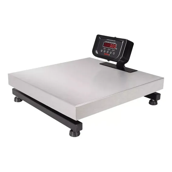 Balança Digital Plataforma 50x50 Inox Bateria 300kg Balmak Foto 1