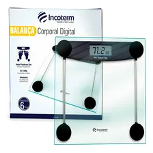 Balança Digital Pop Transparente 150kg Incoterm Foto mini 1