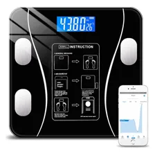 Balança Inteligente Bioimpedancia Digital Bluetooth Foto mini 3