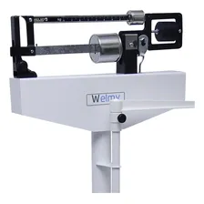 Balança Mecânica Médica Profissional Até 150kg Welmy 110ch Foto mini 2