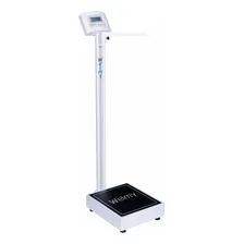 Balança Médica 200kg Digital C/ Antropômetro W200a Welmy Cor Branco 110/220V Foto  mini 1