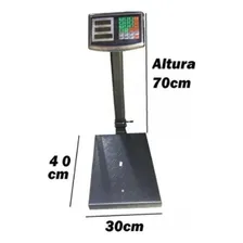 Balança Plataforma 150kg 40x30cm Fenix Foto mini 1