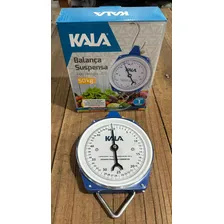 Balança Suspensa Kala 50kg Tipo Relógio Até 50kg Cor Azul Foto mini 2