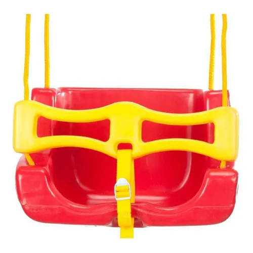 Balanço Infantil Cadeira Vermelha Cor Vermelho Foto 1