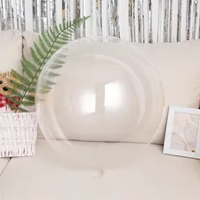 Balão Bubble Bobo Transparente 24 Polegadas 60cm 10 Unidades Foto mini 4