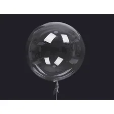 Balão Bubble Bobo Transparente 24 Polegadas 60cm 10 Unidades Foto mini 3