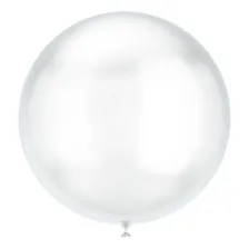 Balão Bubble Bobo Transparente 24 Polegadas 60cm 10 Unidades Foto mini 1