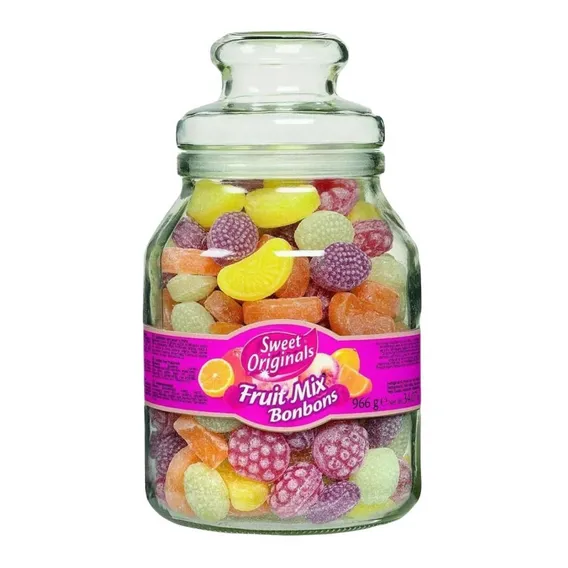 Balas De Frutas Sortidas Sweet Originals Fruit Mix - 966g Foto 1