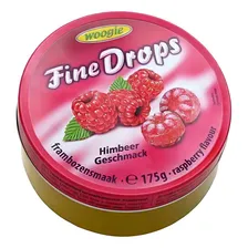 Balas Importadas 175g - Fine Drops Sabor Framboesa Foto mini 2