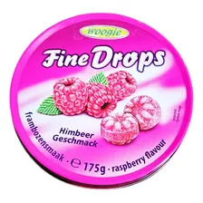 Balas Importadas 175g - Fine Drops Sabor Framboesa Foto mini 3